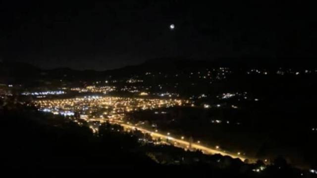 vista de noche